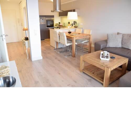 Im Zentrum von Westerland gelegene Ferienwohnung mit Westbalkon und schönem Ausblick