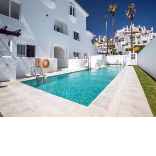 Inviting Bungalow in Marbella near Seabeach