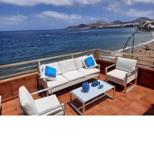 Isamaría Terraza Vista Playa con Piscina