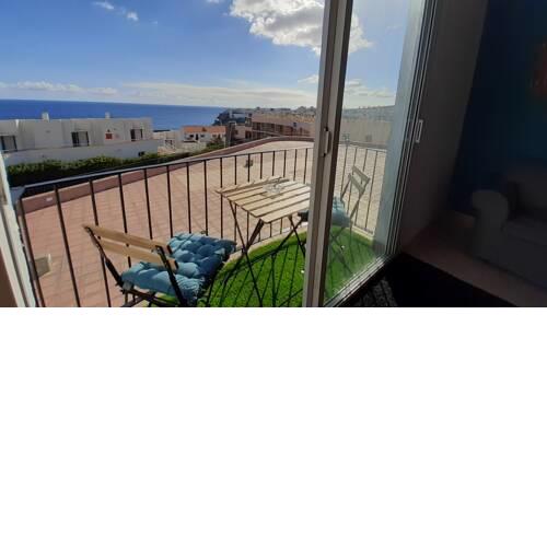 Jandia Beach Ferienwohnung mit Meerblick und Balkon