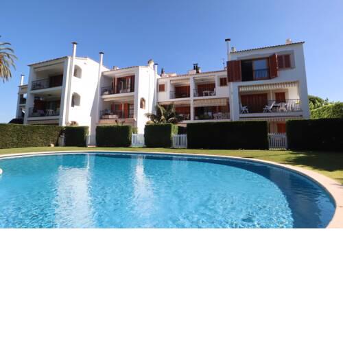 Jardins de S'agaro per 6 pax, piscina comunitaria y parking E32286