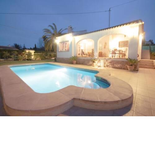 Javea Villa Sleeps 6 Pool WiFi