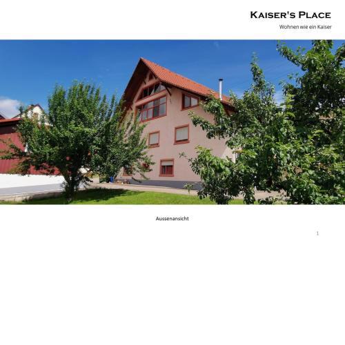 KAISER'S PLACE - grosszügige Wohnung in Riedern am Sand, Klettgau, direkt an der Grenze zur Schweiz