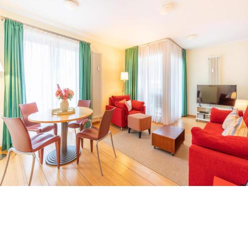Kaiservillen Heringsdorf - Appartement mit 1 Schlafzimmer und Balkon D121