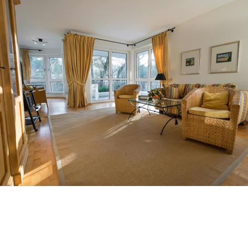 Kaiservillen Heringsdorf - Appartement mit 1 Schlafzimmer und Balkon P6