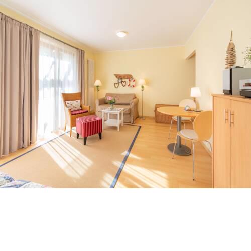 Kaiservillen Heringsdorf 1-Raum-Appartement mit Balkon D123