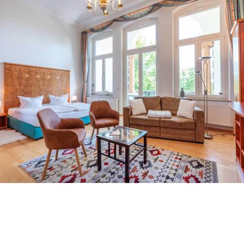 Kaiservillen Heringsdorf 1-Raum-Appartement mit Balkon