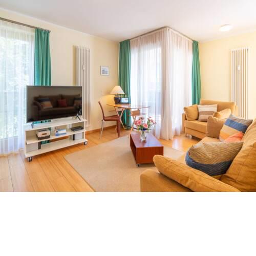 Kaiservillen Heringsdorf Appartement mit 1 Schlafzimmer und Balkon D122
