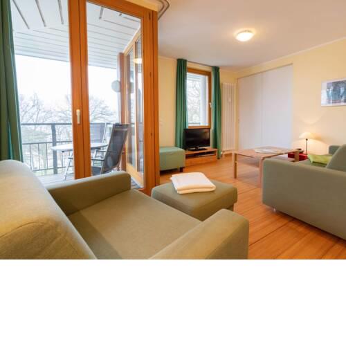 Kaiservillen Heringsdorf Appartement mit 1 Schlafzimmer und Balkon D131