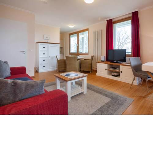 Kaiservillen Heringsdorf Appartement mit 1 Schlafzimmer und Balkon D233