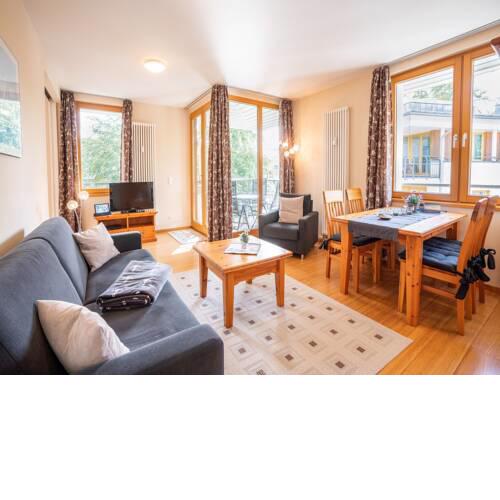 Kaiservillen Heringsdorf Appartement mit 1 Schlafzimmer und Balkon D234