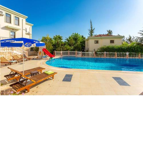 Kalkan Villa with Public Pool Near the Sea and Nature View ID:105