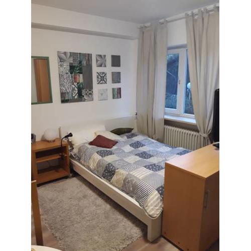 Kleines Souterrain Apartment direkt am Park