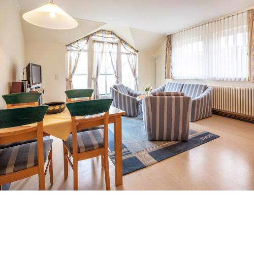 Komfort Appartement mit 1 Schlafzimmer und Balkon im Dachgeschoss 123