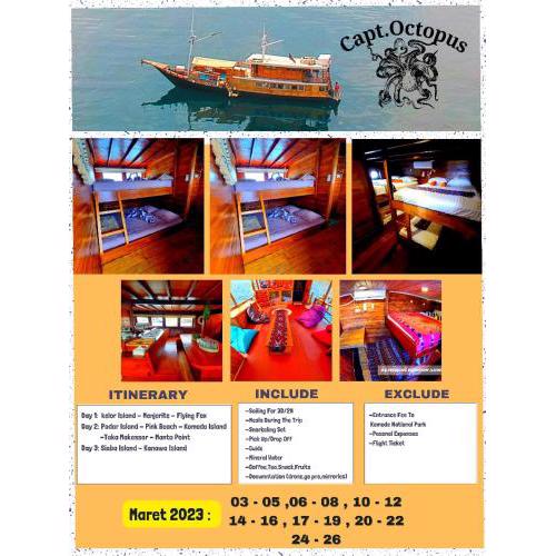 Komodo Liveaboard 3 Days 2 Night