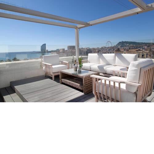 Kronos on the Beach Attic Suite
