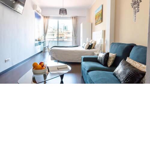 La Bellavista - Central Studio With Balcony and Air