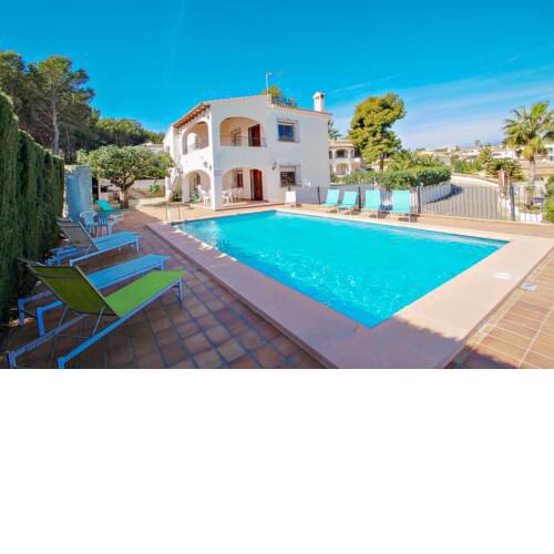 La Boniquessa - sea view villa with private pool in Benissa