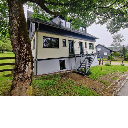 Large group house with fireplace, terrace and garden in Thuringia on the Rennsteig