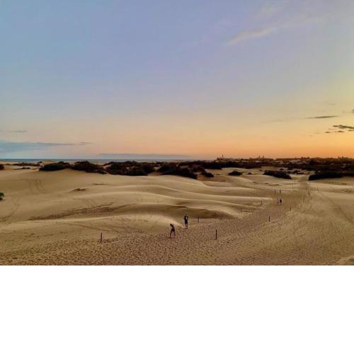 Las Dunas de Maspalomas y el Mar a un paso