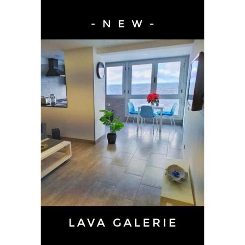 Lavagalerie Meeresblick 1 Reihe
