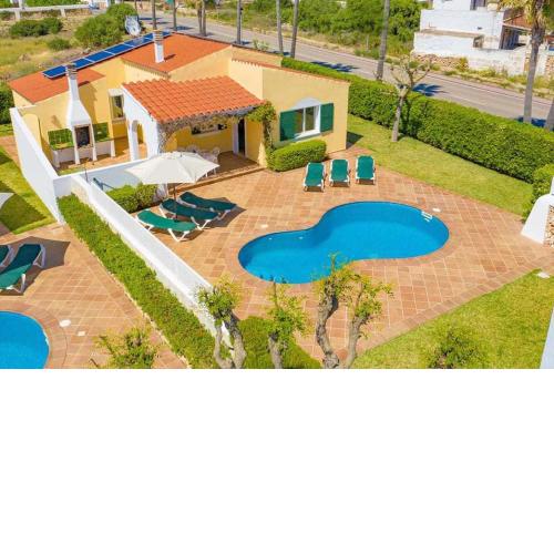 Linardo 1 Villa con piscina y aire acondicionado a 300m de la playa