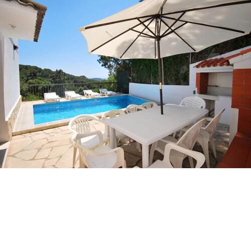 Lloret de Mar Villa Sleeps 12 Pool WiFi