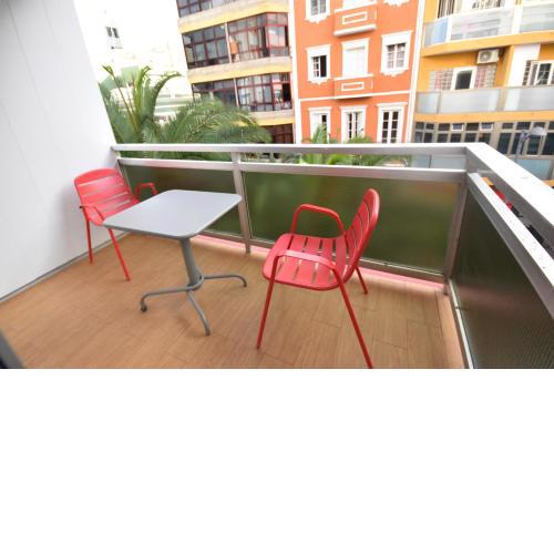 Loft beach Park encantador balcón Ubnd
