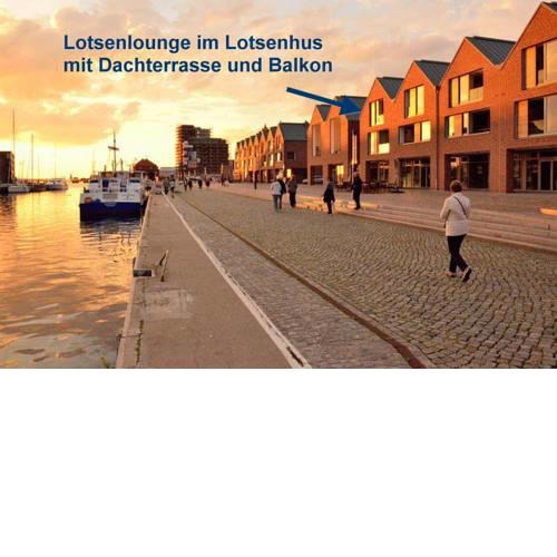 Lotsenlounge mit Meerblick, Balkon/Parkplatz - 238