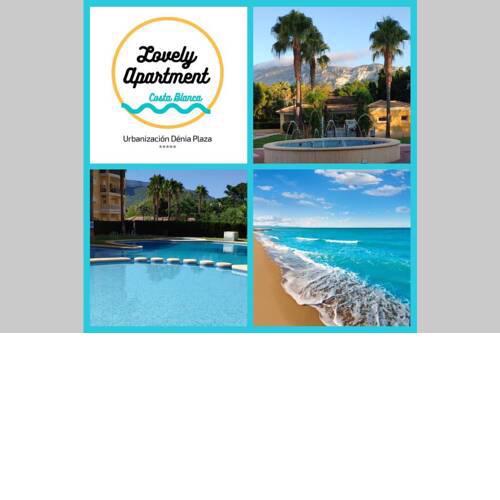 LOVELY APARTMENT DENIA, piscina, jacuzzi, pádel, parking