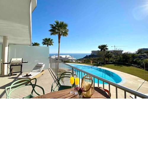 LOVELY APARTMENT,SEE VIEWS, POOL, TERRACE, BBQ...