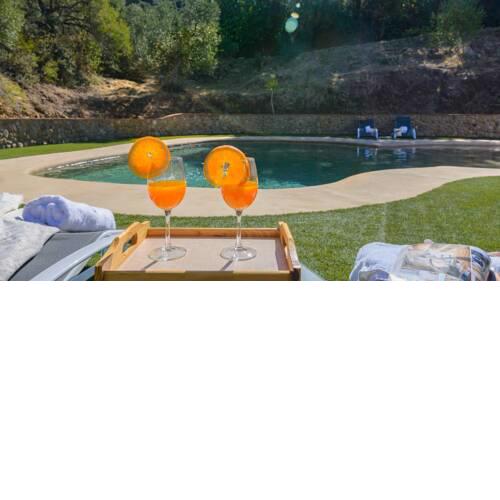 Lovely holiday home with garden overlooking the countryside near El Gastor