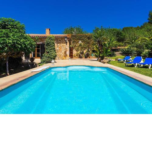 Lovely villa in S' Espinagar with garden and private pool