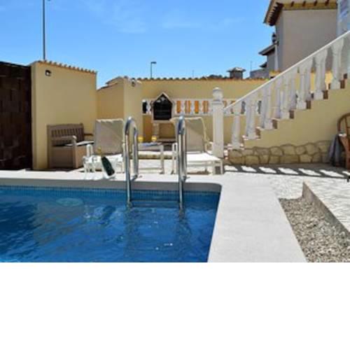 Lower Floor apartment with semi-private salt water pool