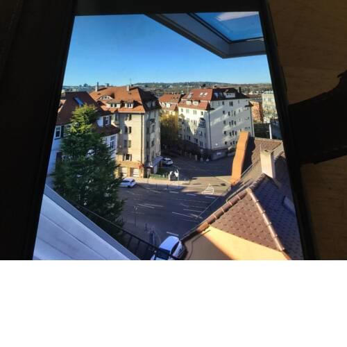 Luftig-helle Dachwohnung mit Panoramablick