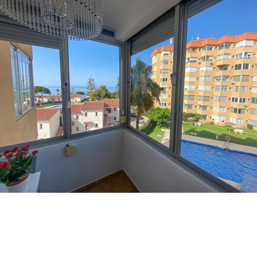 Lujoso piso con vista al mar en la cala de mijas