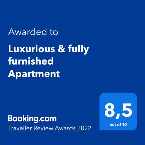 Luxurious Apartment with a wonderful Panoramic View