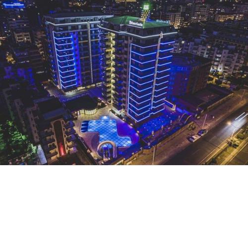 Luxurious apartment with sea view and spa center