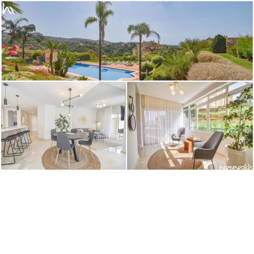 Luxurious frontline golf apartment in Elviria