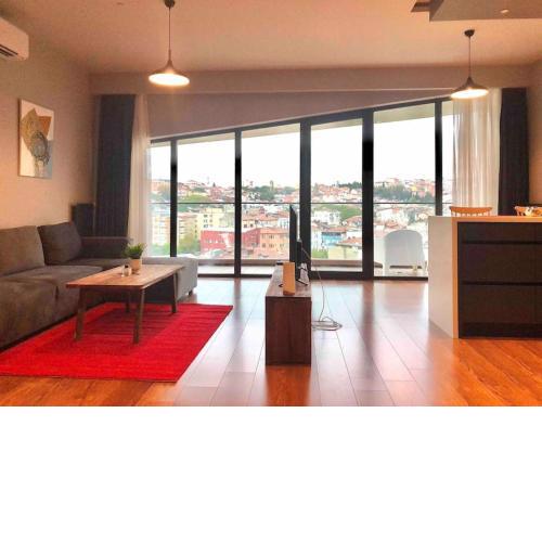Luxury apartment - pool, parking & gym in Beyoglu ( BNS 182 )