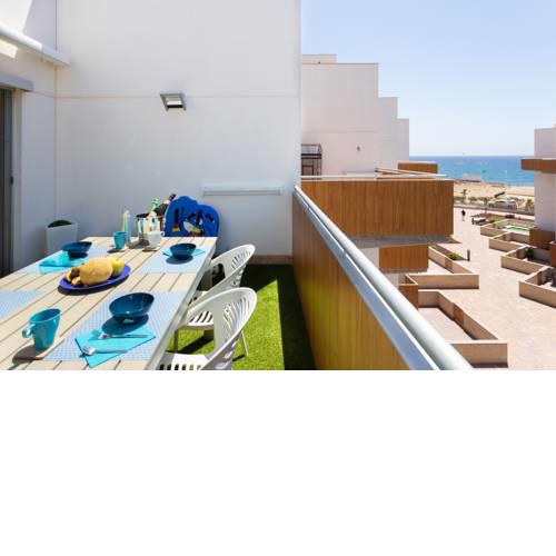 Luxury beachfront penthouse