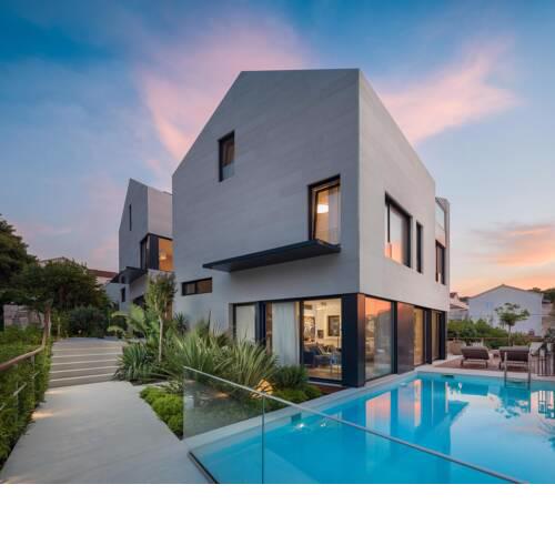Luxury Beachfront Villa Sutivan 2 with private heated pool at the beach in Sutivan - Brac