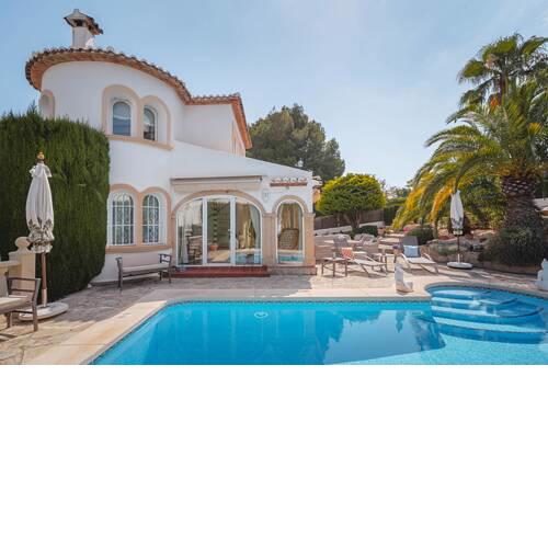 Luxury Javea Villa Villa Cezanne 3 Bedrooms Close to Beach Mountain Views