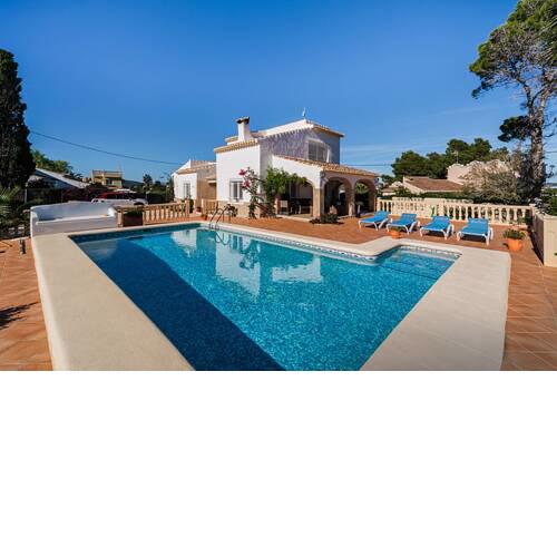 Luxury Javea Villa Villa George 4 Bedrooms Sea Views Perfect for Families