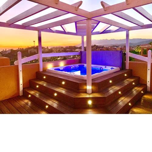 Luxury Marbella Penthouse, Private Jacuzzi
