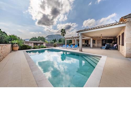 Luxury Pollensa Villa Casa Santuiri 4 Bedrooms Pool and Table Tennis Table Perfect for Famil