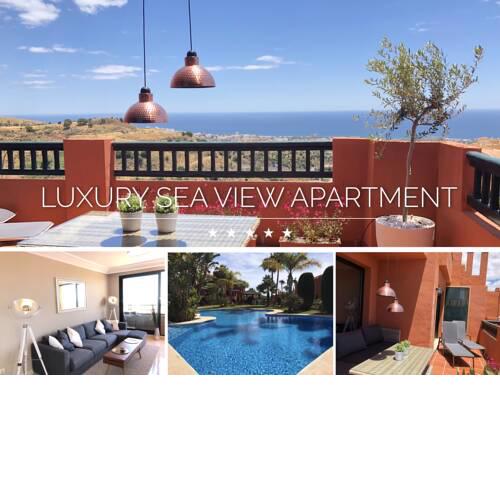 LUXURY SEA VIEW APARTMENT, 3 BEDROOMS, WiFi