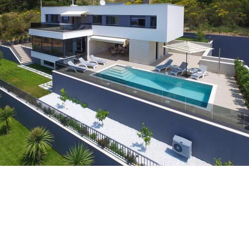 Luxury, seafront Villa IVAN with heated pool only 100m from beach