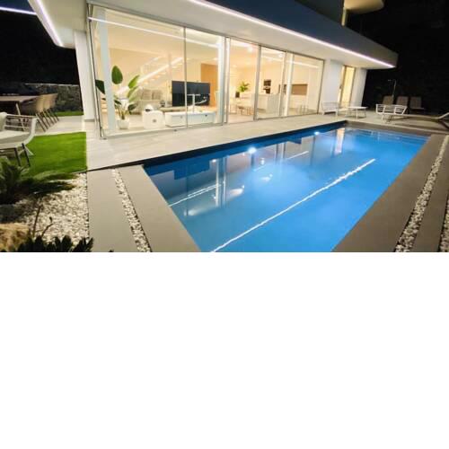 Luxury Villa - new building with panoramic sea view