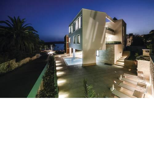 Luxury Villa Trogir 3 with private pool, jacuzzi and gym by the beach on Ciovo - Okrug Donji
